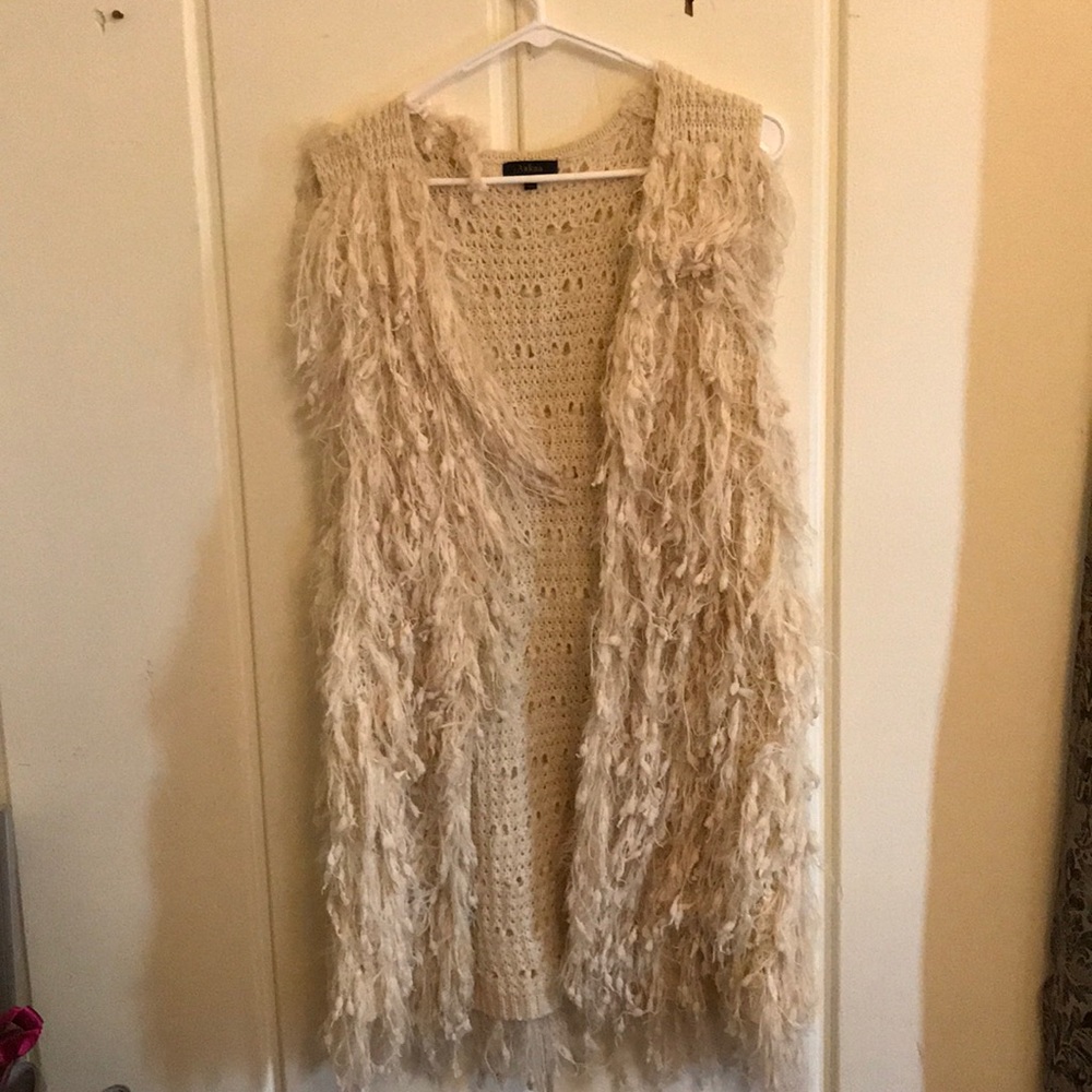 Beige vest perfect for fall!